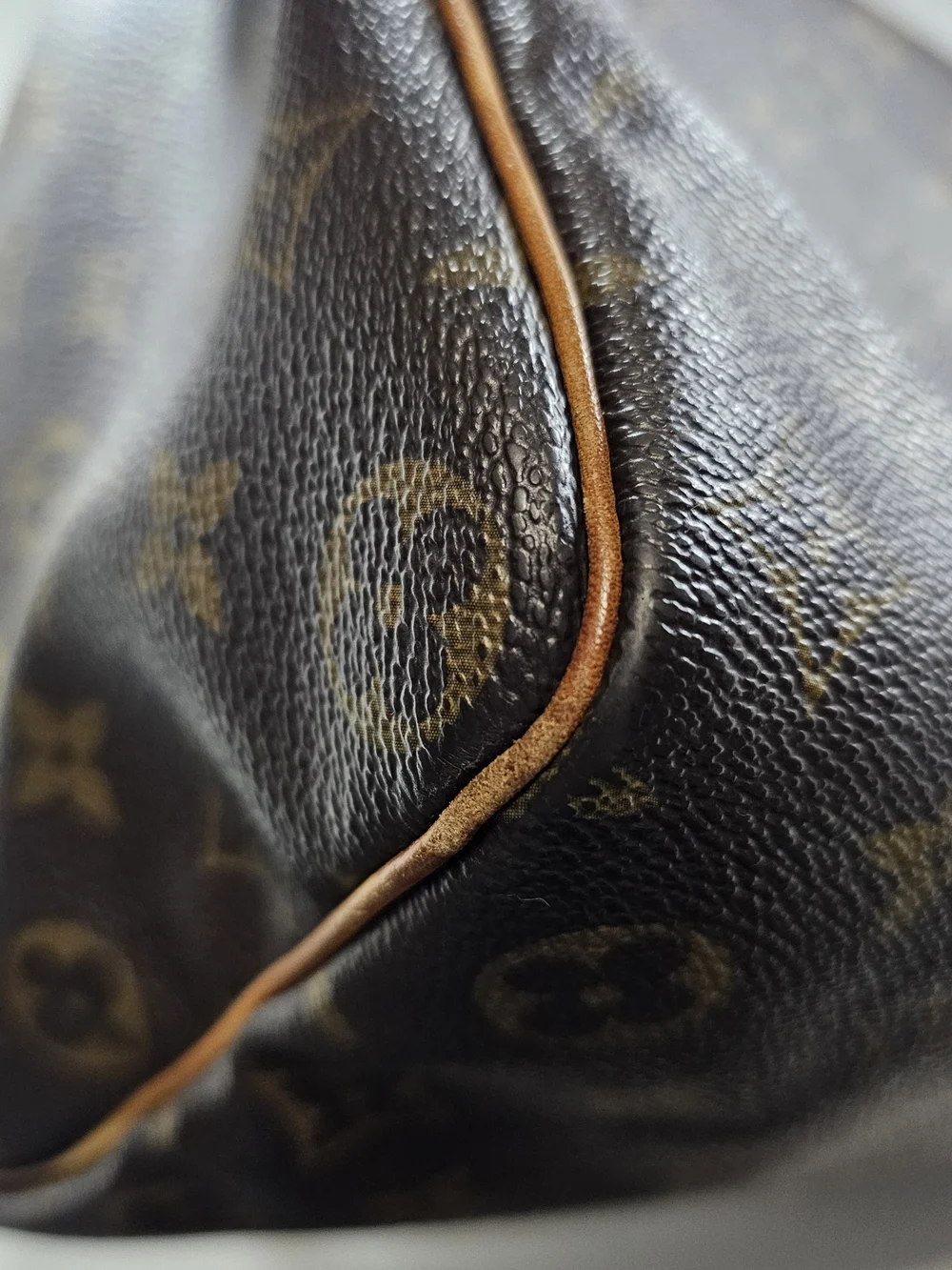 Louis Vuitton Brown Monogram Canvas Travel Bag
